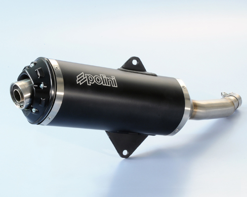 POLINI EXHAUST 4 STROKE ALUMINIUM BLACK APPROVED YAMAHA X-MAX 400