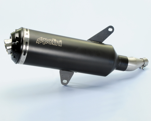 POLINI EXHAUST 4 STROKE STAINLESS STEEL BLACK APPROVED HONDA SH 300I