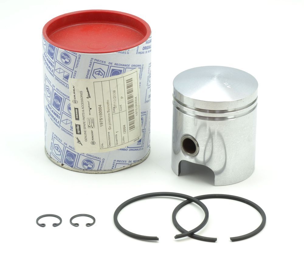 PIAGGIO ORIGINAL PISTÓN KIT PASADOR DEL PISTÓN PARA APE TM 703 703 FL2