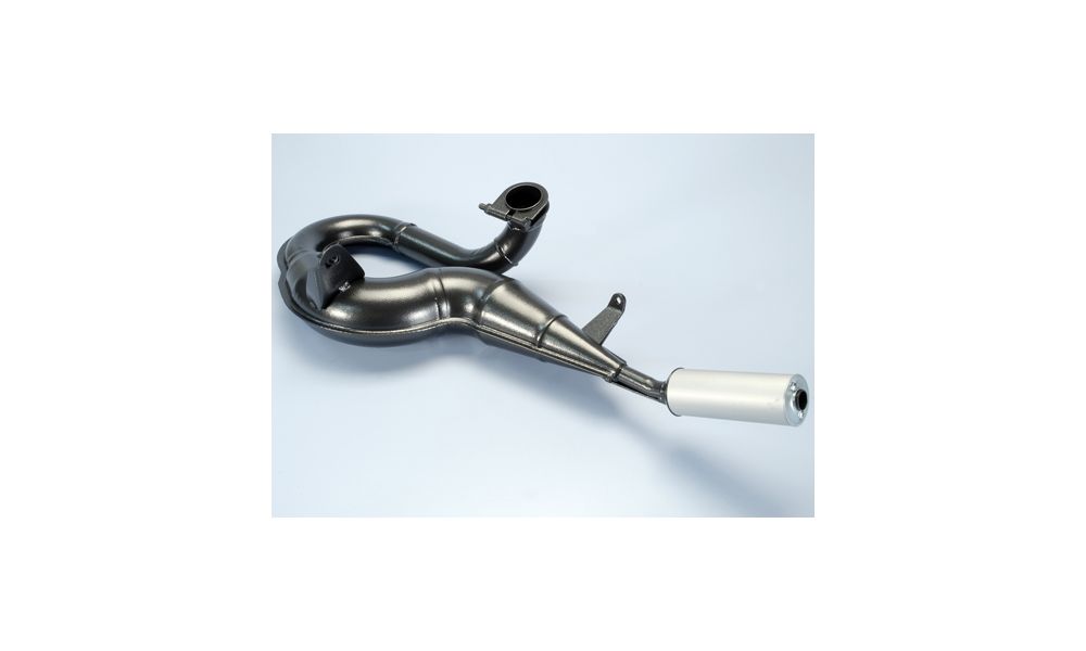 Polini escape Racing 2 tiempos silencioso de aluminio para Vespa P 200 E