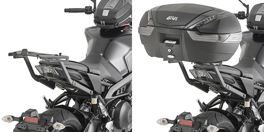 Givi Support arrière pour Top cases Monokey ou Monolock pour Yamaha MT-09