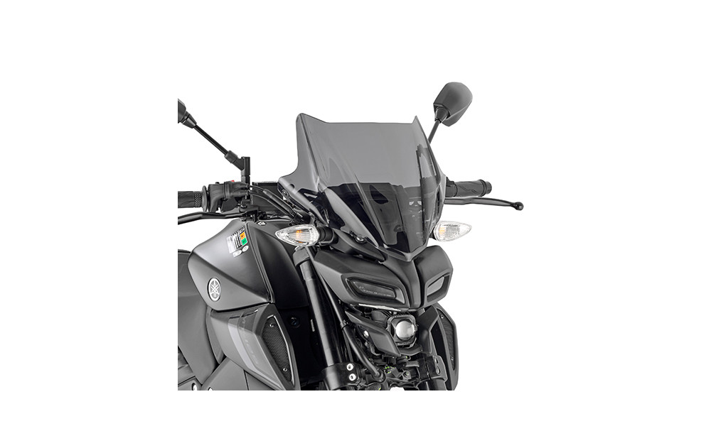Givi cupolino fumè Yamaha MT 125 (20-22)