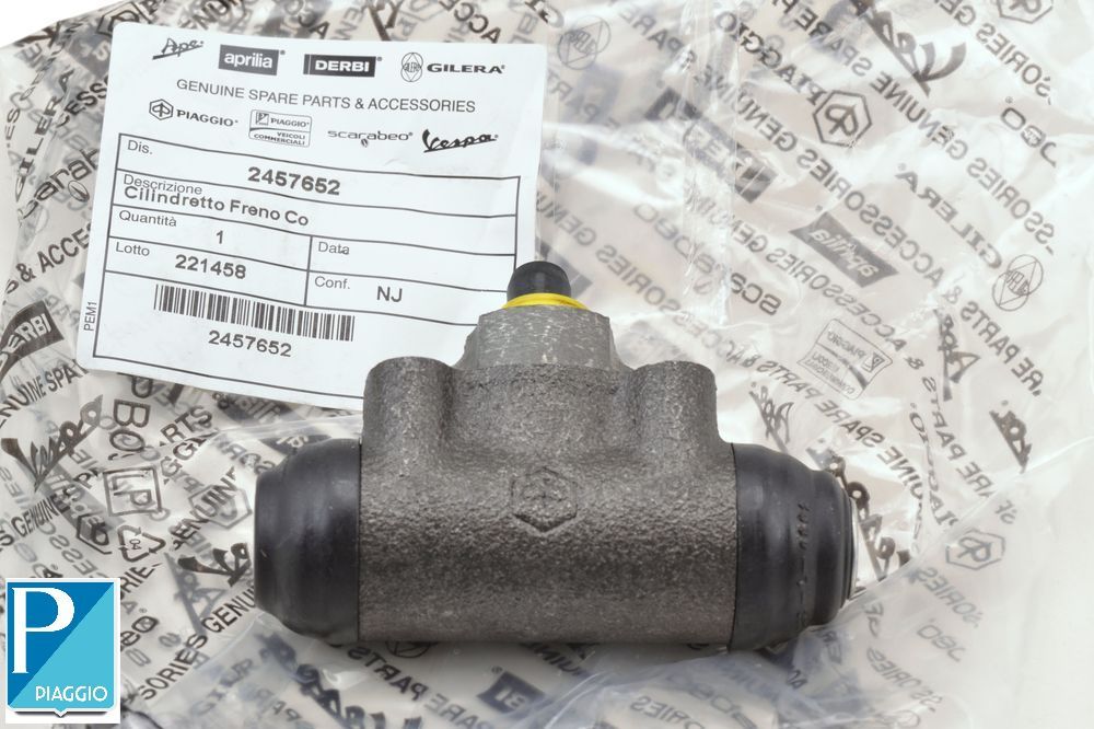 PIAGGIO ORIGINAL REAR BRAKE CYLINDER APE 50 2T MIX 50 2T - 2457652