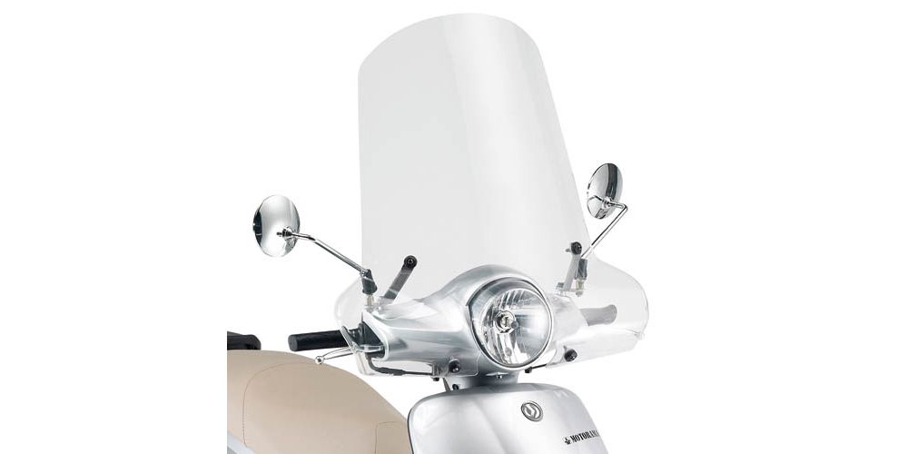 Parabrezza trasparente Givi 50 X 63 cm per Sym fiddle 50/125