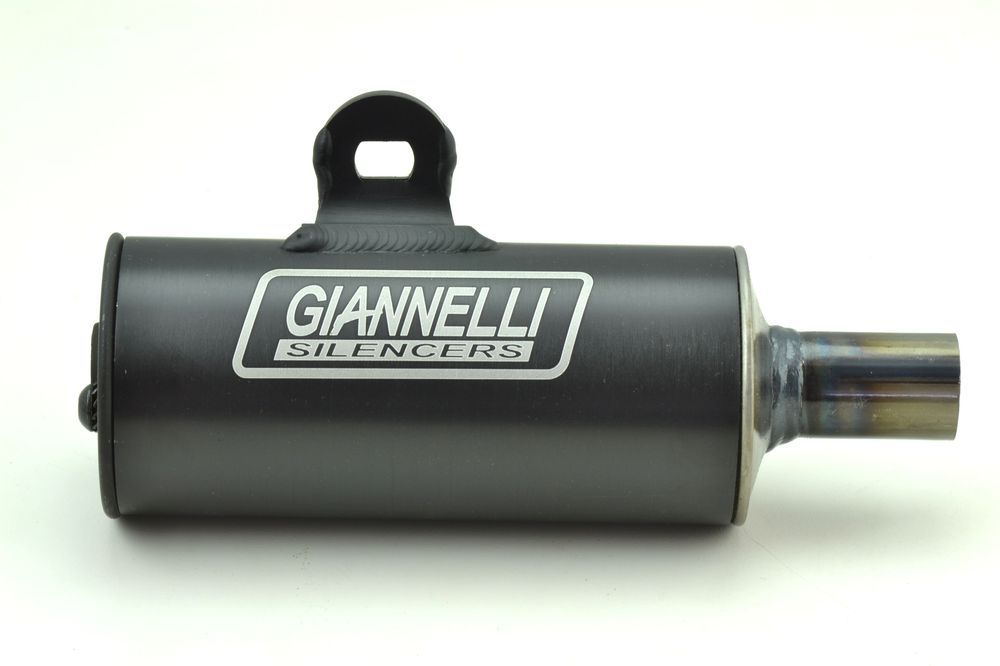 GIANNELLI SILENCIOSO ALUMINIO NEGRO VESPA 125/150 LML STAR 125/150 2T