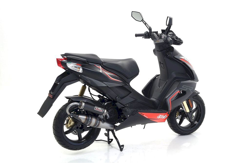 Giannelli Escape linea Shot V4 homologado EU9 Aprilia SR 50 R