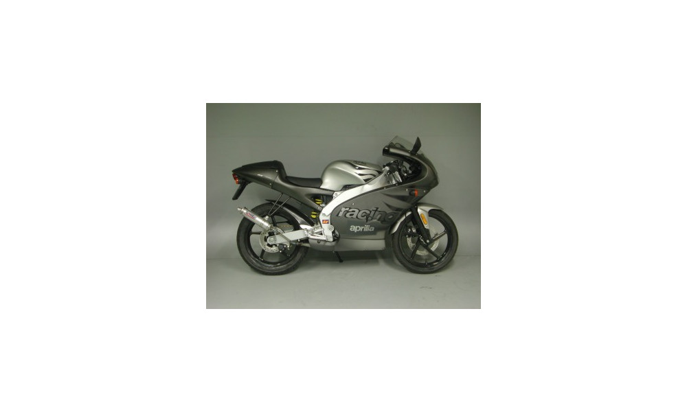Giannelli Silencer made of aluminium Street 2T Line for Aprilia Rs 50, Tuono 50, Derbi GPR 50, MBK Xpower, Peugeot XR6, Yamaha TZR 50