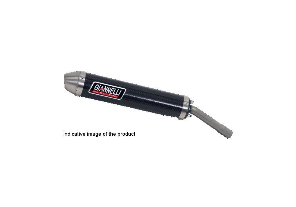 Giannelli Terminale in carbonio Enduro 2T Line per Beta Enduro