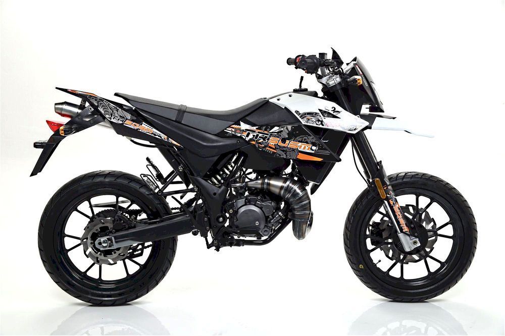 Giannelli Silencer carbon enduro/cross 2 stroke for KSR Moto tr 50sm/x 14/16 