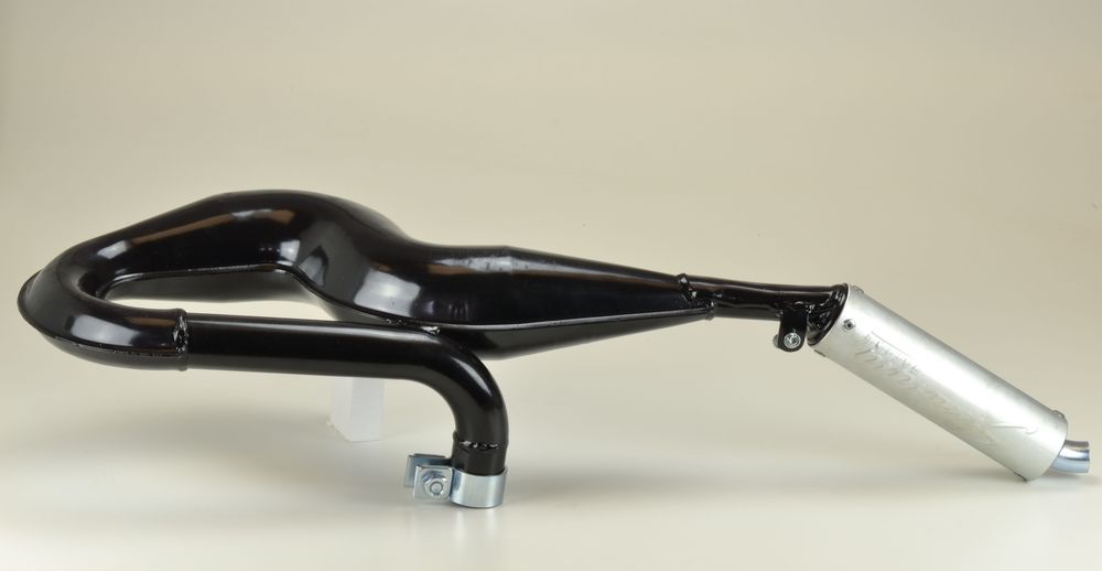 SIMONINI EXHAUST BLACK FOR PIAGGIO VESPA PX 125