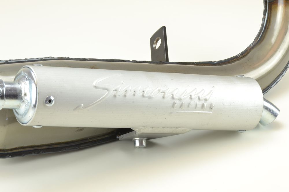 Simonini Marmitta per Piaggio Vespa 50 Special, Silenziatore in alluminio