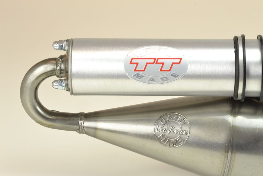 Leovince Sistema completo alluminio TT per MBK Nitro