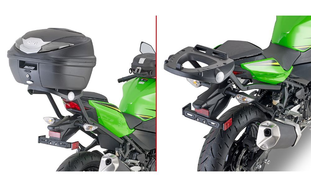 Attacco posteriore Givi bauletti Monolock KawasAKi Z 400 ninja 400