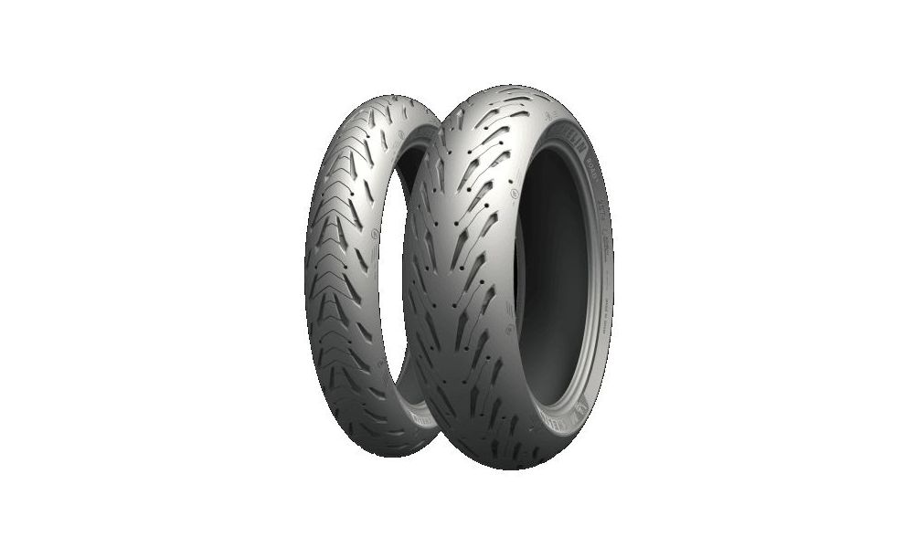 Pneu Michelin arriere Pilot road 5 180/55 zr 17 m/c 