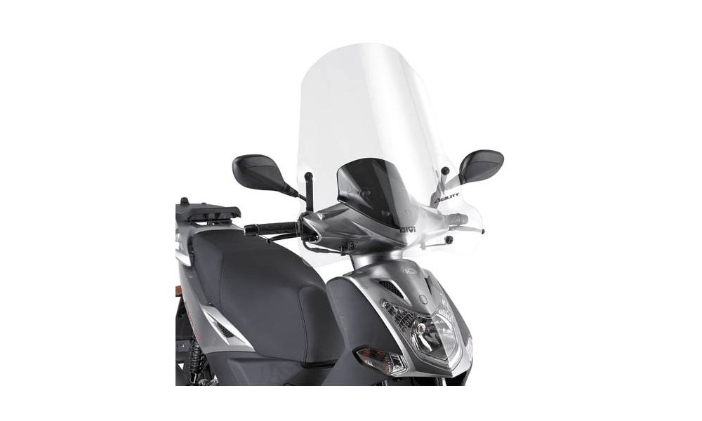 Parabrezza trasparente Givi 66x64 cm per Kymco Agility 50-125-150-200 R16