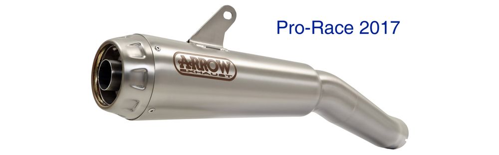Silencer Arrow pro-Race nicrom steel end cap for Yamaha YZF r 125