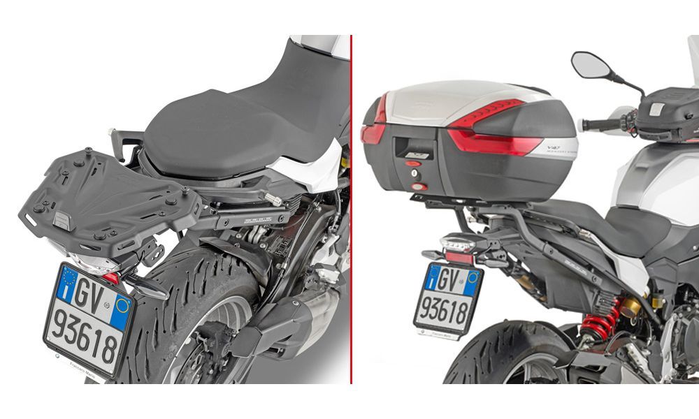 Attacco posteriore Givi per bauletti Monokey o Monolock per BMW F 900 Xr