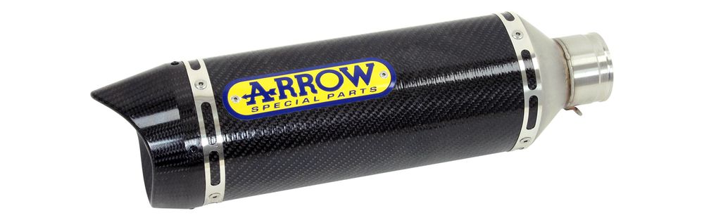 Full system with silencer thunder in carbonArrow for Honda CB 125 r &#39;21