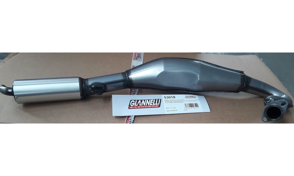 Giannelli Exhaust for Yamaha TZR 125