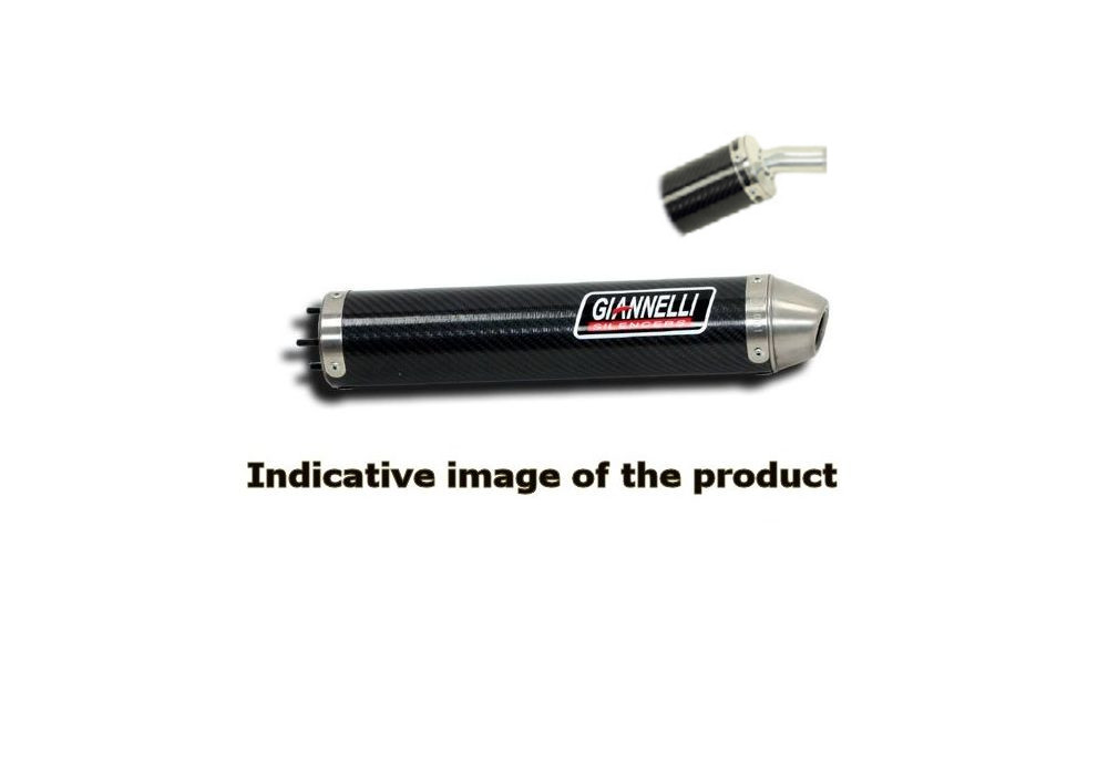 Giannelli Silencer made of carbon Street 2T Line for Cagiva Planet 125