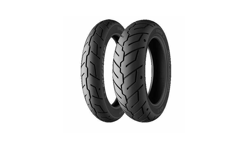 Neumatico Michelin delantero 130/70 b 18 m/c scorcher 31
