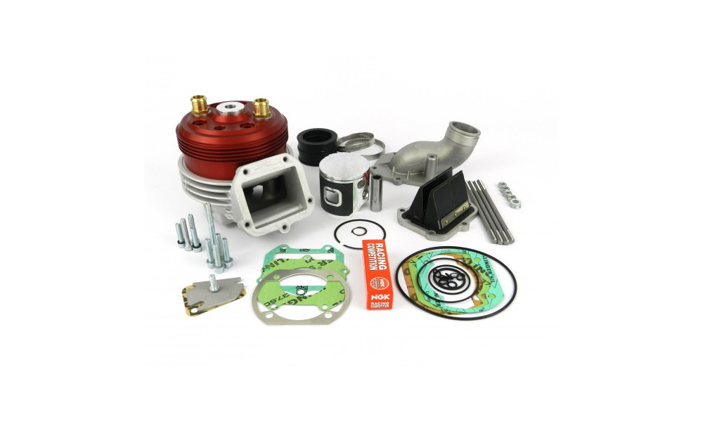 Parmakit Groupe cylindre W-Force LC Racing Ø 60 cc. 144 pour Vespa Special, ET3, PK, Primavera