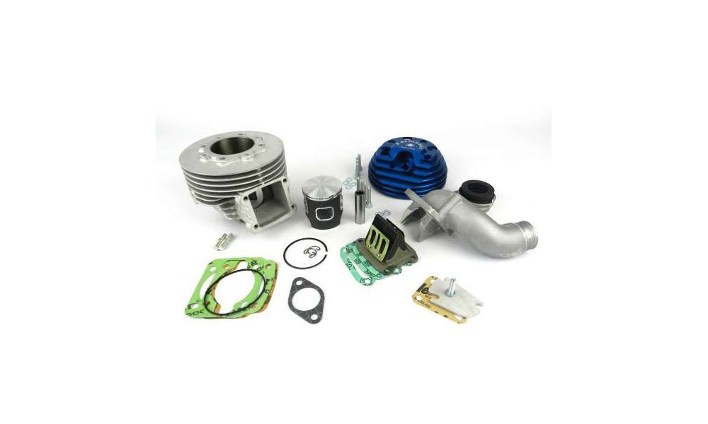 Parmakit Cylinder kit Puffo challenger 130 cc Collecteur dadmission Ø 30 mm pour Vespa PK 50/125