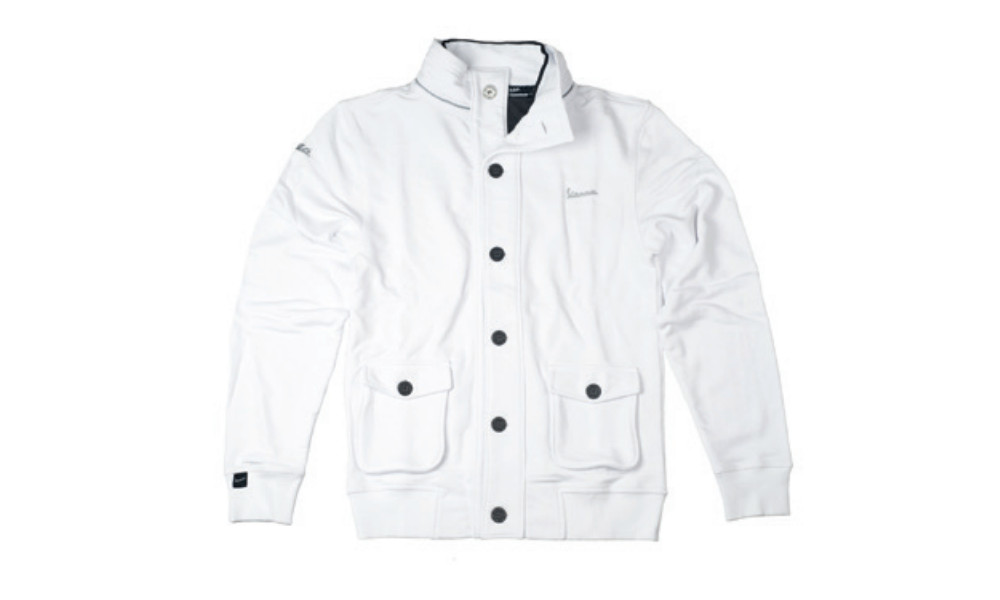SWEATSHIRT VESPA 946 WHITE L