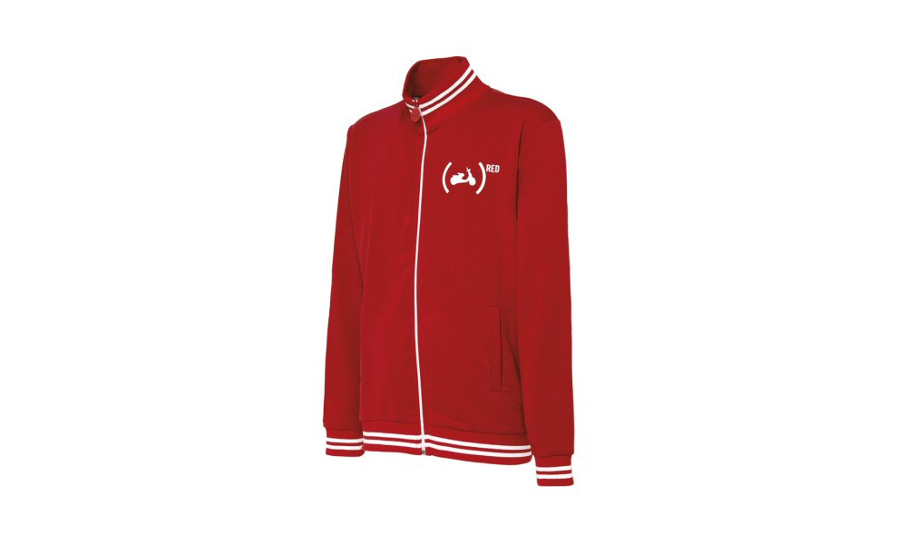 Felpa vespa red size m Piaggio