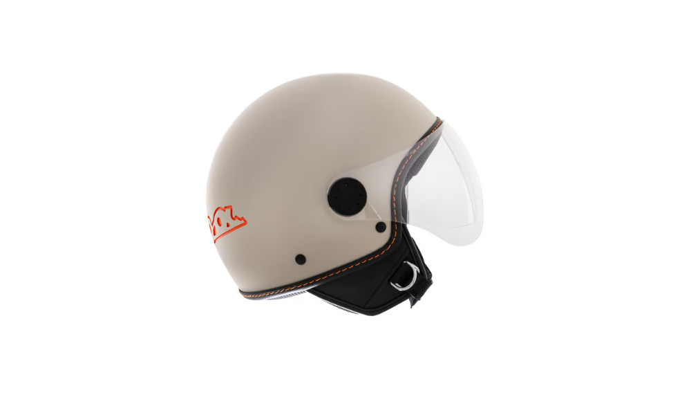 Casco Vespa demi jet beige M
