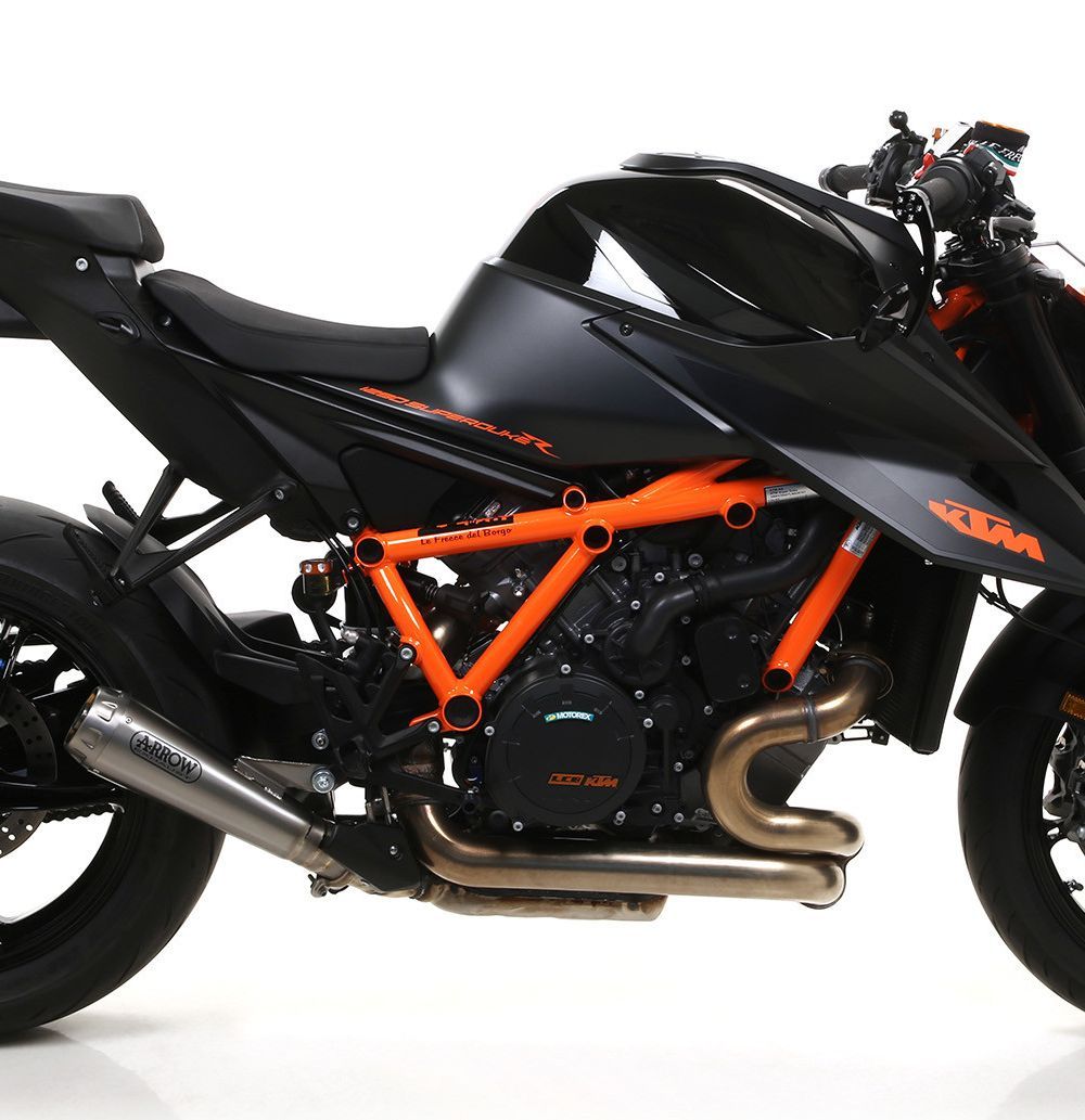 Exhaust approved pro-Race nichrom Arrow for KTM 1290 super Duke r '20 