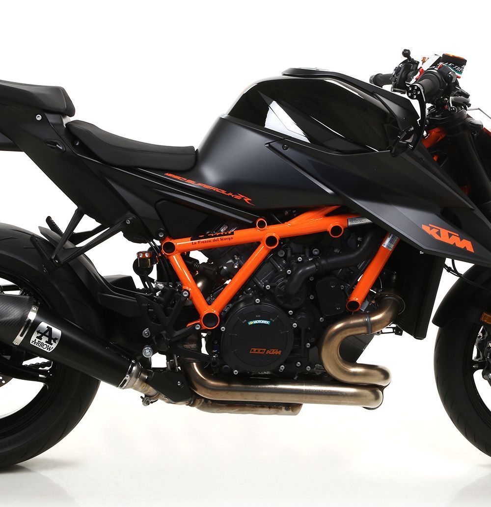 Exhaust approved x-kone nichrom dark Arrow for KTM 1290 super Duke r '20 