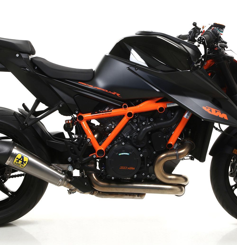 Exhaust approved x-kone titanium Arrow for KTM 1290 super Duke r '20 