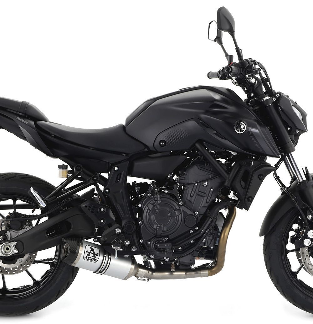 EXHAUST APPROVED THUNDER ALUMINIUM YAMAHA MT07 21