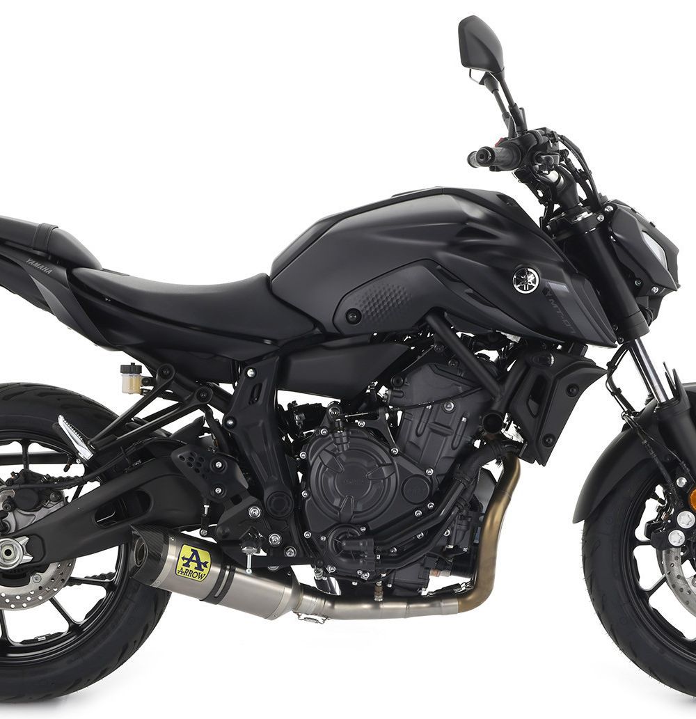 EXHAUST APPROVED THUNDER TITANIUM YAMAHA MT07 21