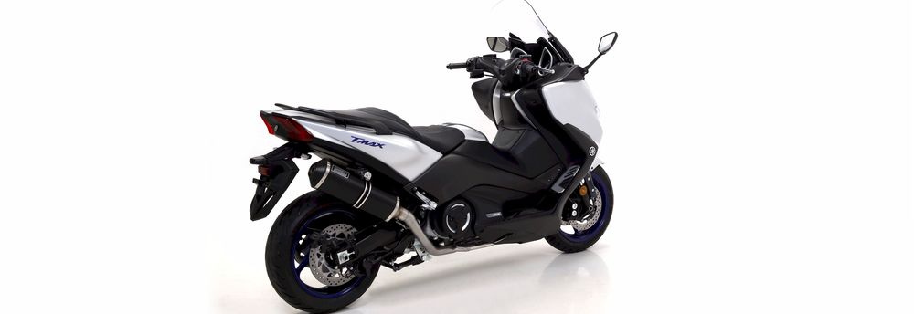 ARROW SISTEMA SCARICO IPERSPORT ALLUMINIO NERO YAMAHA T-MAX 530