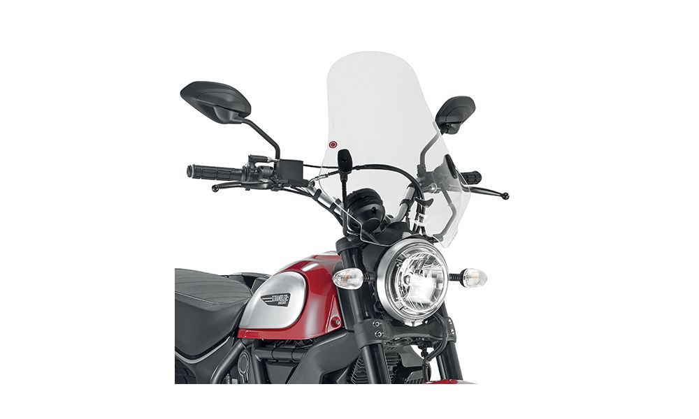 WINDSCREEN DUCATI SCRAMBLER 800 &#39;15 - 400&#39;1 KAPPA MOTO