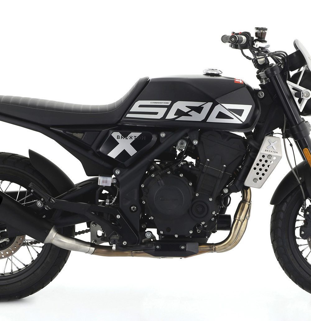 Exhaust approved rebel nichrom dark Arrow for Brixton crossfire 500 21