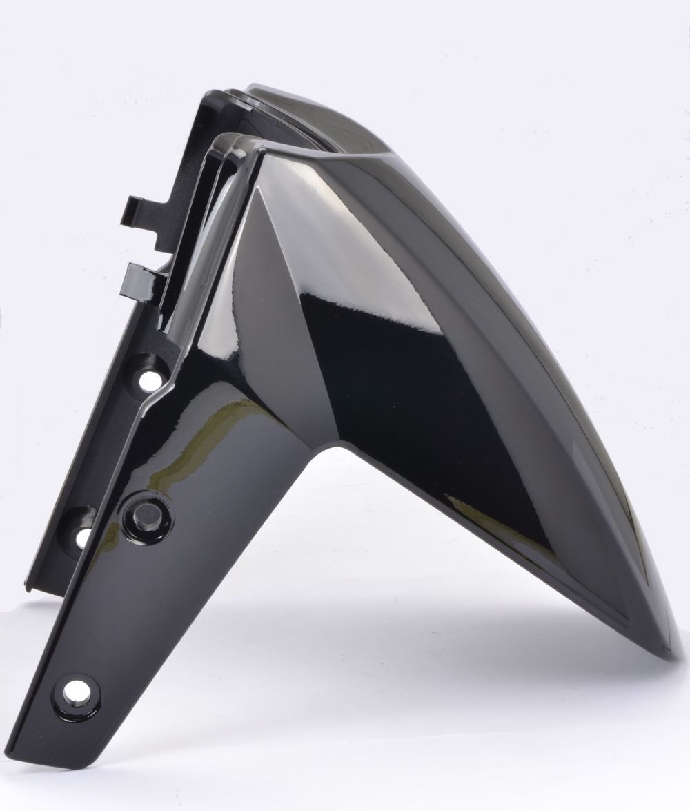 FRONT MUDGUARD, BLACK PIAGGIO