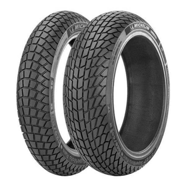 Michelin Pneumatico Power supermoto rain - NHS F 120/80 - 16 anteriore