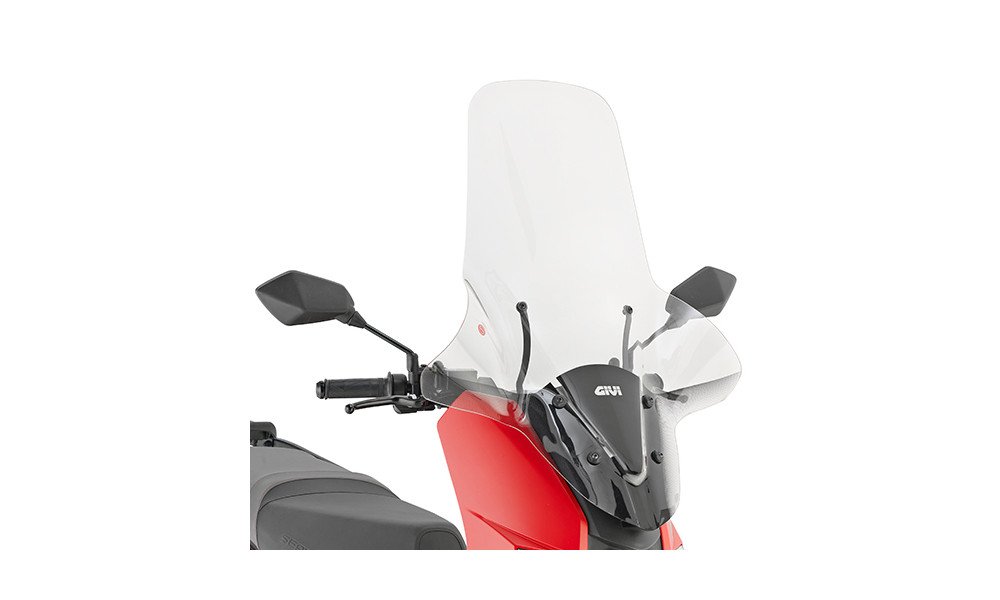 Parabrezza trasparente Givi seat mò, silence so1