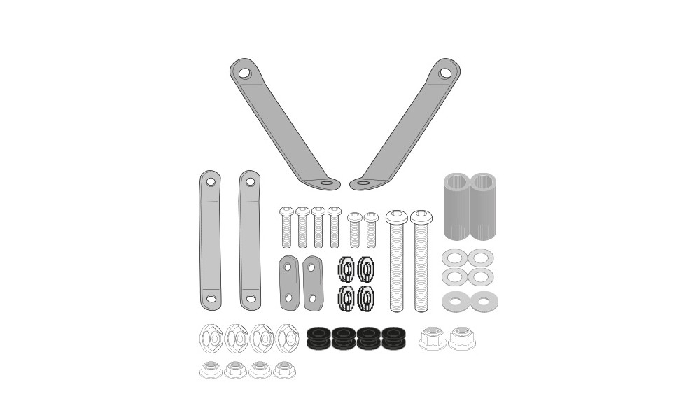 Givi attacchi parabrezza Sym fiddle 125euro 5 (20