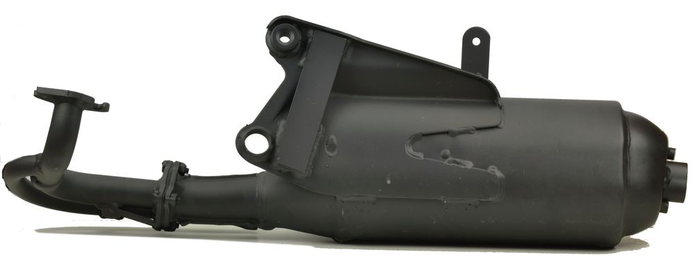 PIAGGIO ORIGINAL ESCAPE NEGRO COMPLETO PARA TYPHOON 125 /X SKR 125