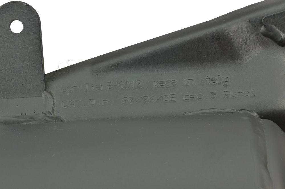 SCARICO COMPLETO NERO PER TYPHOON 125 /X, SKR 125 ORIGINALE PIAGGIO
