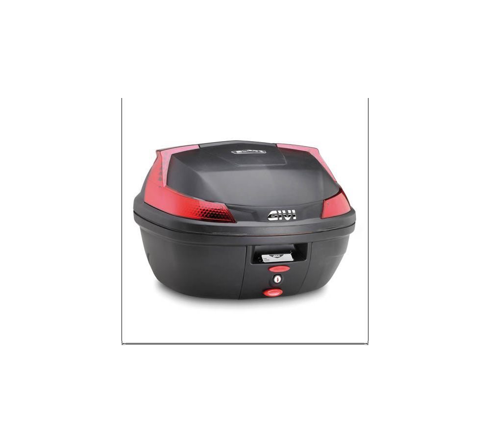 Givi Bauletto 37 ltr.Monolock nero, Kit di montaggio universale incluso