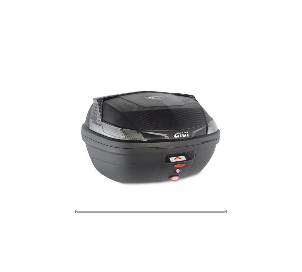 Givi Top case Monolock Blade 47 lt. catadióptrico ahumado without mounting parrilla