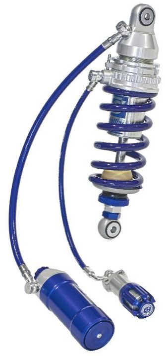 GUBELLINI RACING REAR SHOCK TYPE FQT31 WITH 4 EXTERNAL ADJUSTER: LENGHT