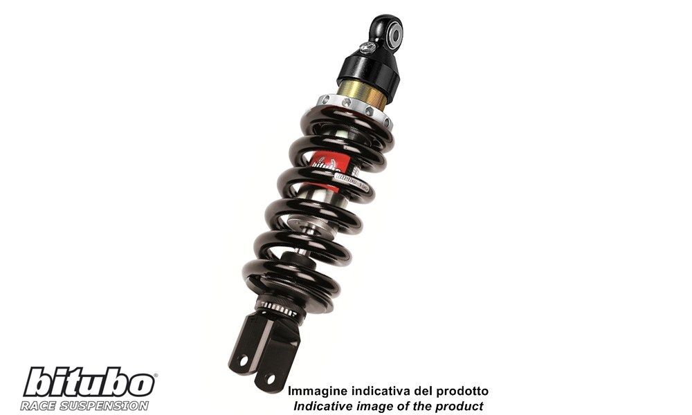 Bitubo coppia di ammortizzatori posteriori dark line per Moto Guzzi ntx350