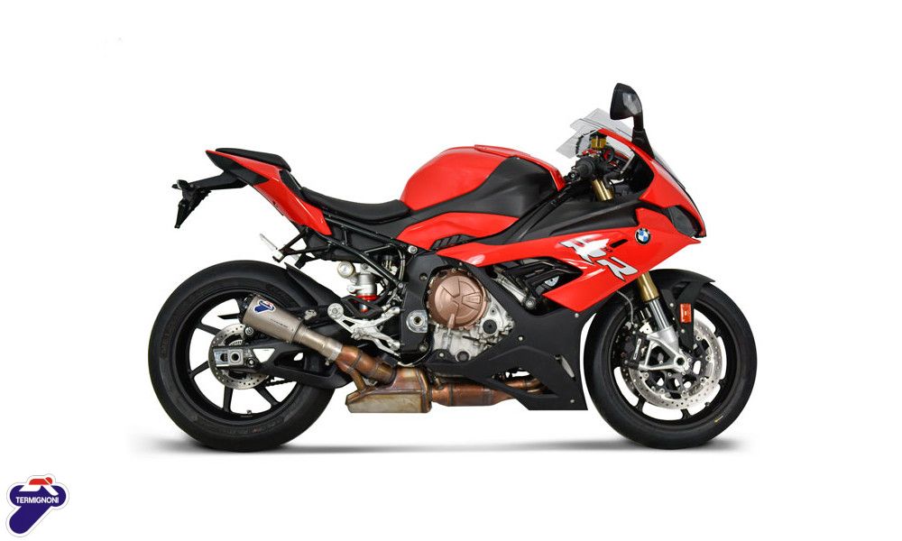 Silencer Termignoni GP2R-RHT titanium with link pipe for BMW S1000 RR