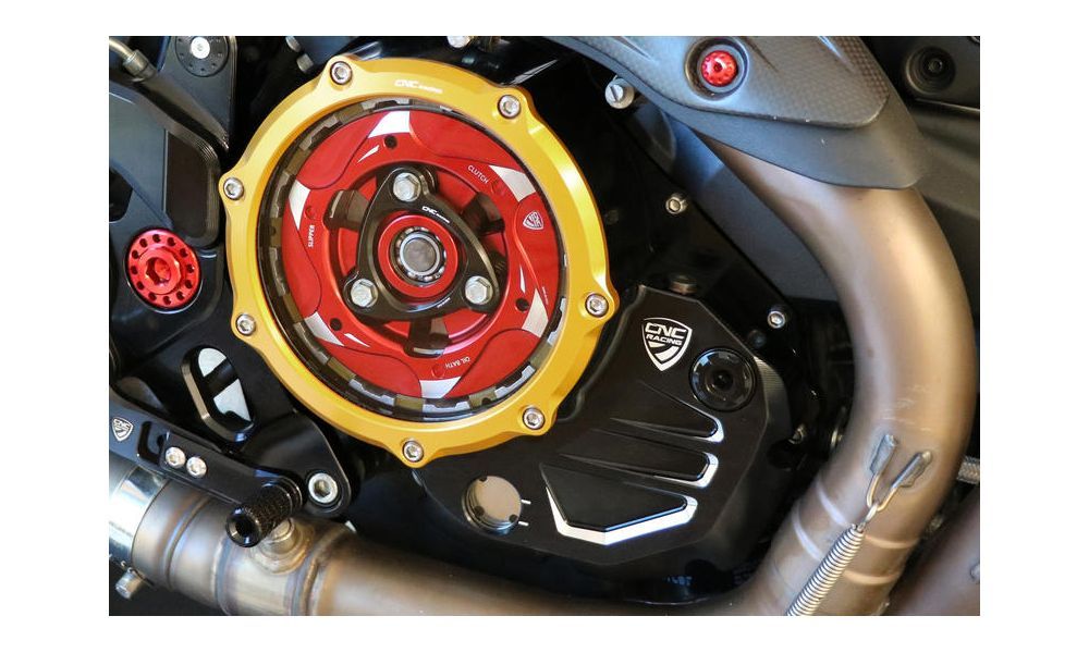 CNC Racing Carter trasparente frizioni olio Ducati Monster 620